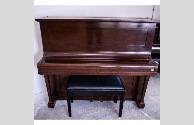 Used Chappell Mahogany Upright Piano Sold As Seen Bargain - Image 10